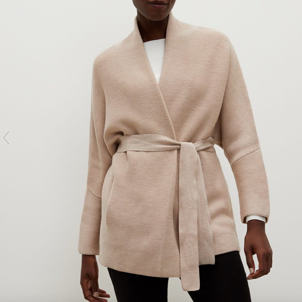 MM LA FLEUR Wrap Sweater / Cardigan